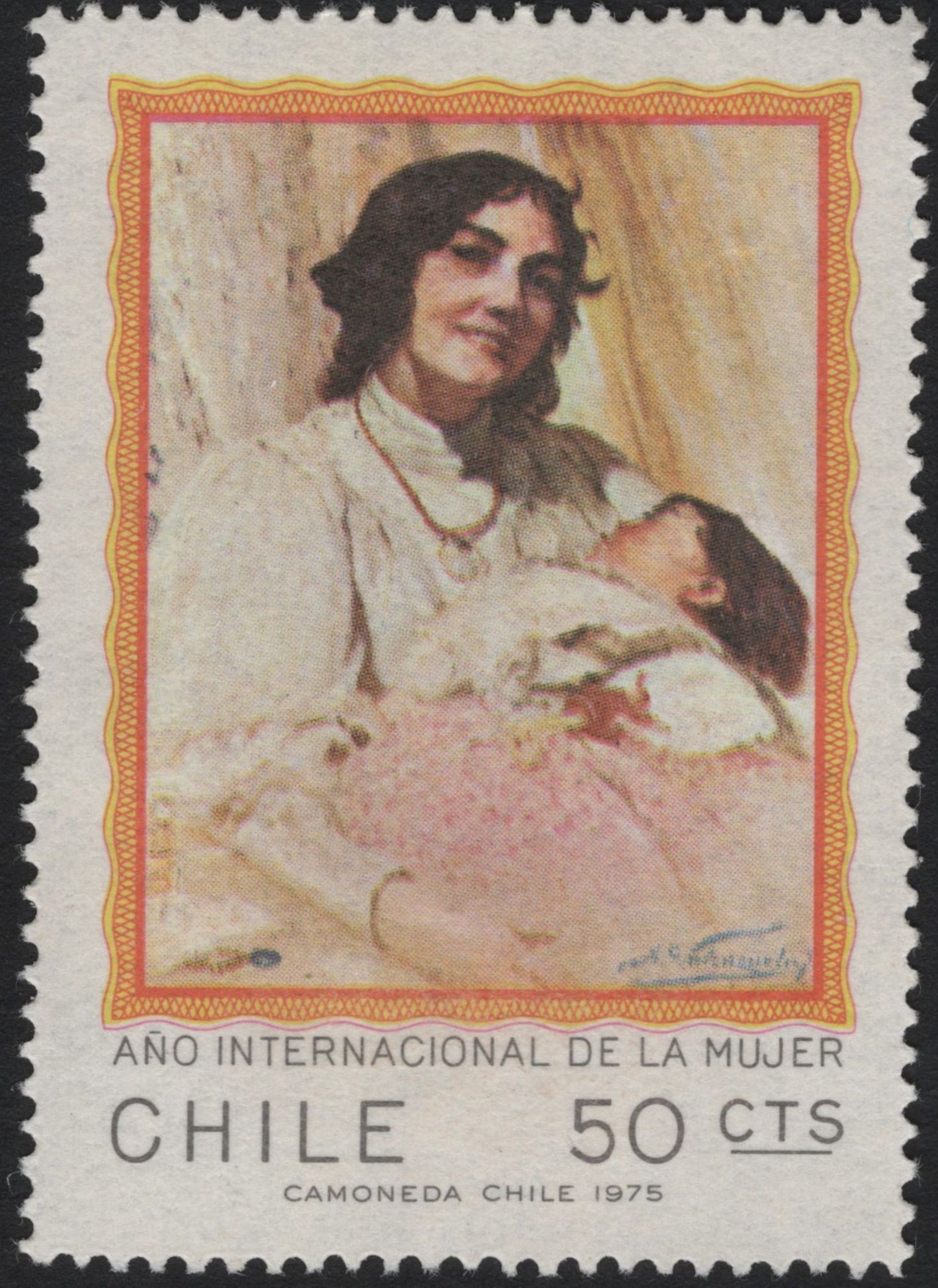 SCG5556 - Chile 1975 – International Women’s Year Issue (Set of 2)
