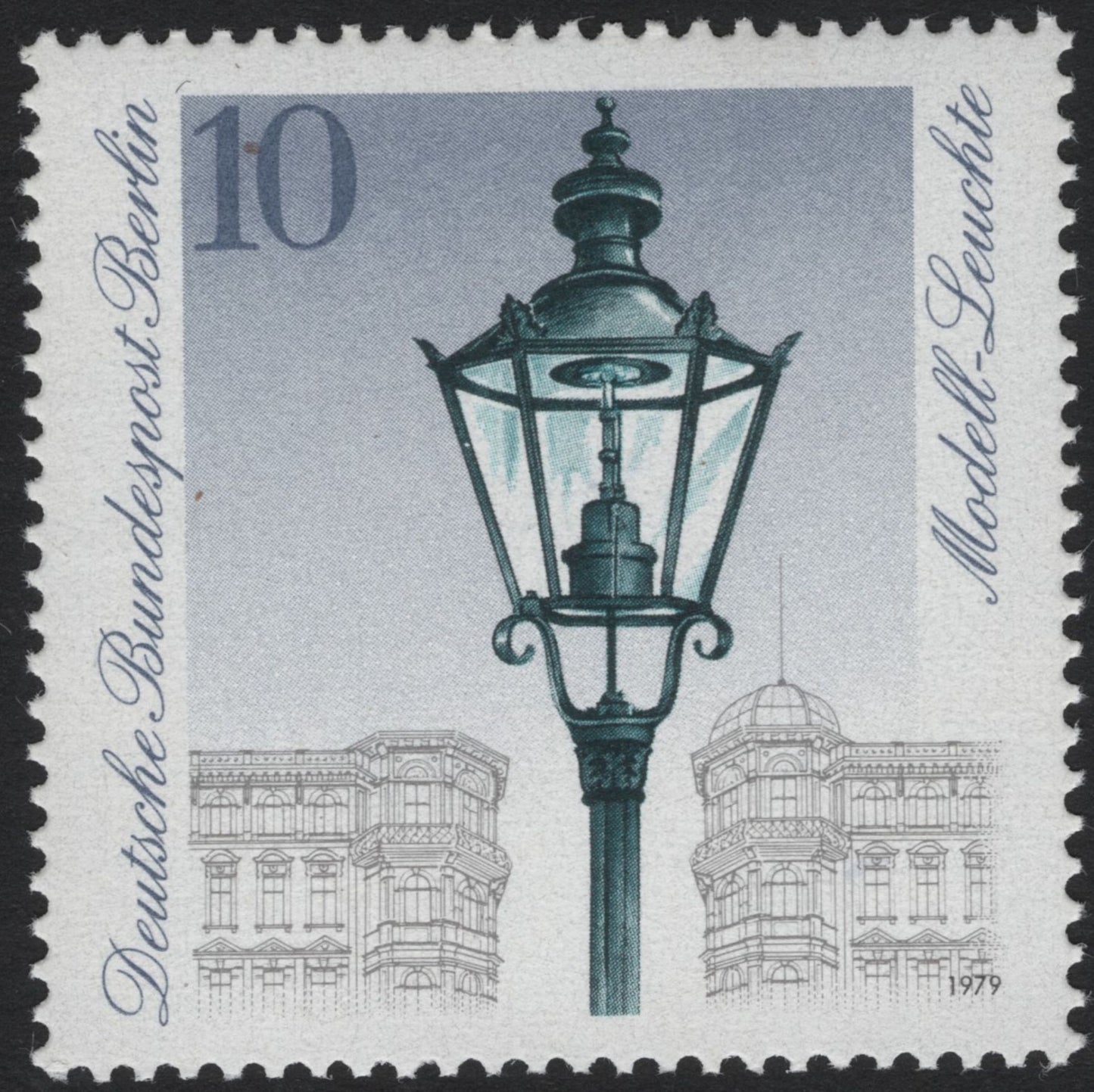SCG5558 - Germany (Berlin) 1979 — Historic Street Lamps Issue