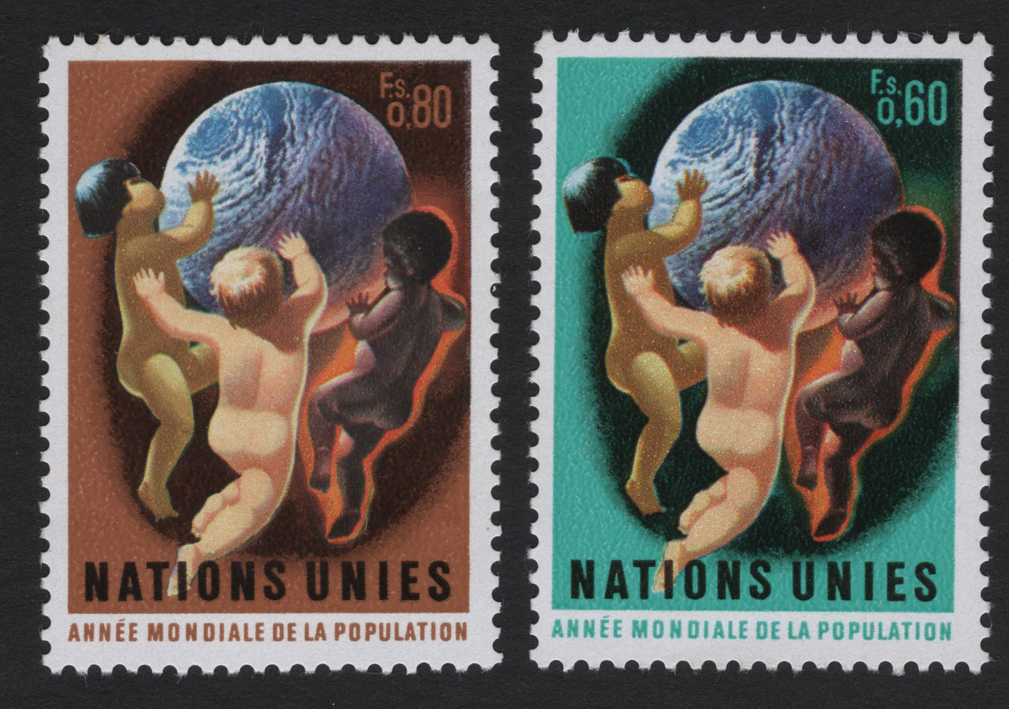 SCG5576 - United Nations 1974 – World Population Year Issue