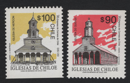 SCG5580 - Chile 1995–1996 “Iglesias de Chiloé” Church Architecture Issue