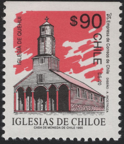 SCG5580 - Chile 1995–1996 “Iglesias de Chiloé” Church Architecture Issue