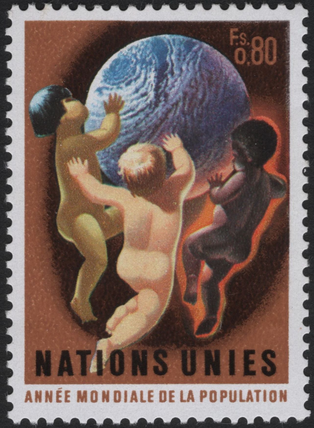 SCG5576 - United Nations 1974 – World Population Year Issue
