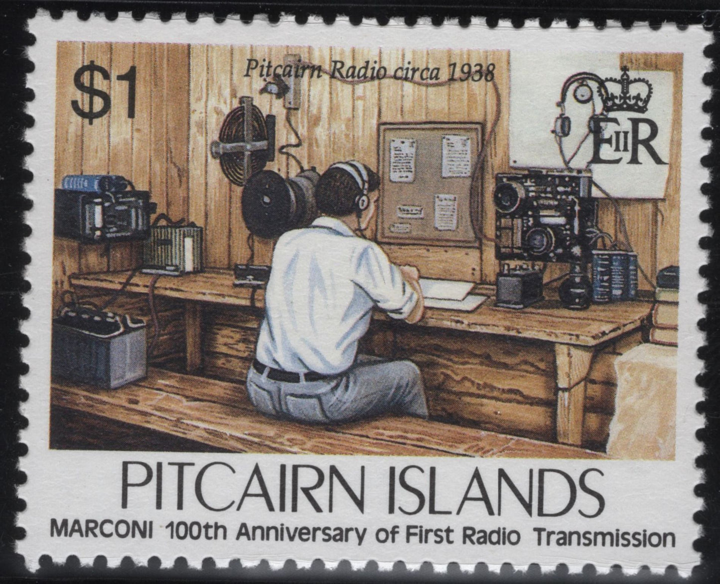 SCG5595 - Pitcairn Islands 1995 – Marconi Centenary of Radio Transmission