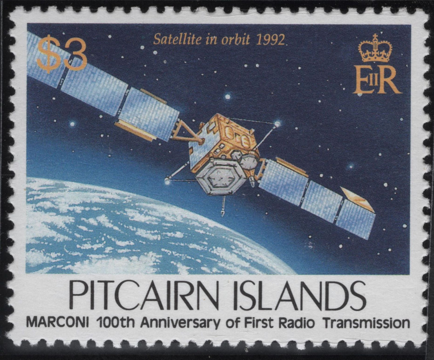 SCG5595 - Pitcairn Islands 1995 – Marconi Centenary of Radio Transmission