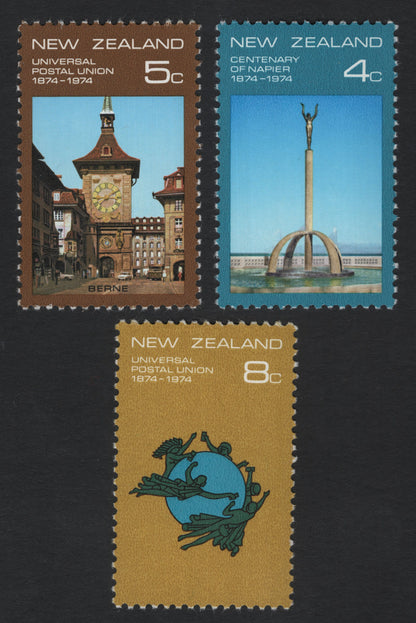 SCG5596 - New Zealand – UPU and Napier Centenary Commemoratives (1974)