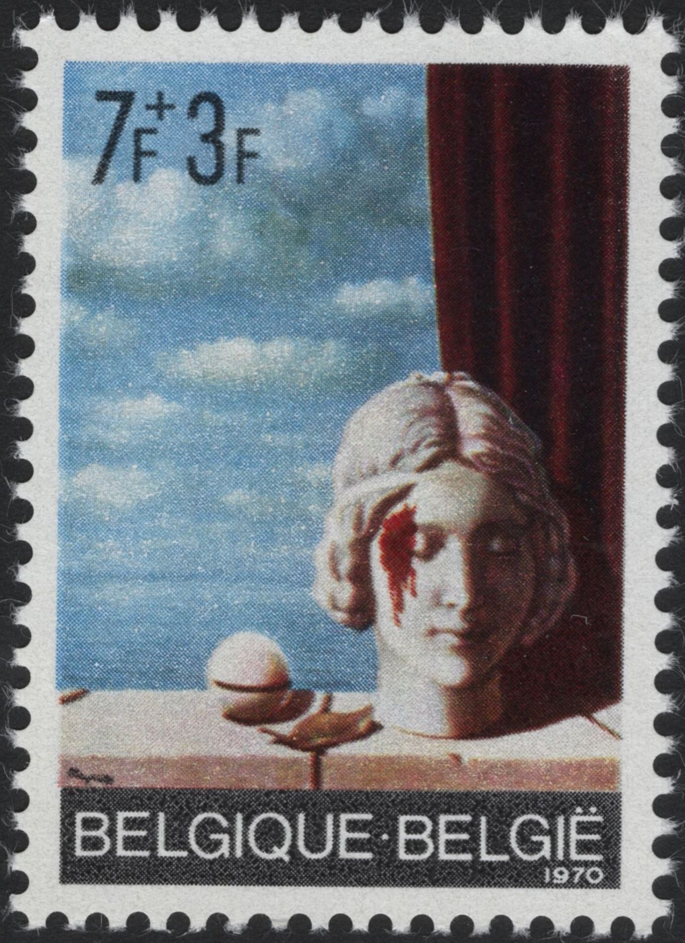 SCG5564 - 🇧🇪 Belgium 1970 – Cultural Charity Stamps: Art Masterpieces