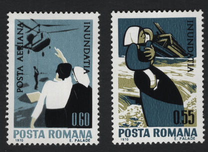 SCG5560 - Romania 1970 Flood Relief Issue – Humanitarian Rescue and Survival