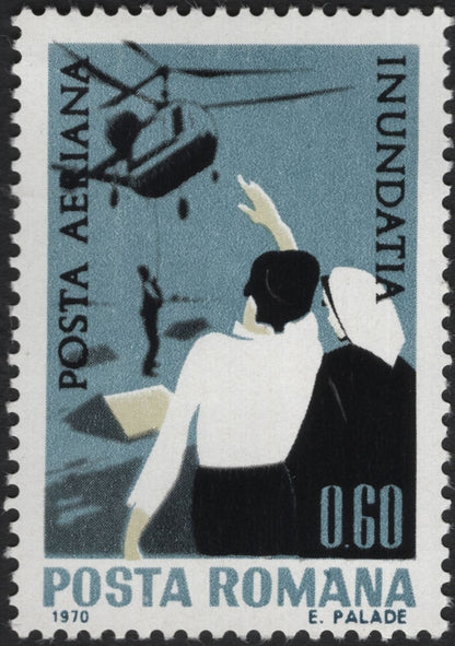 SCG5560 - Romania 1970 Flood Relief Issue – Humanitarian Rescue and Survival
