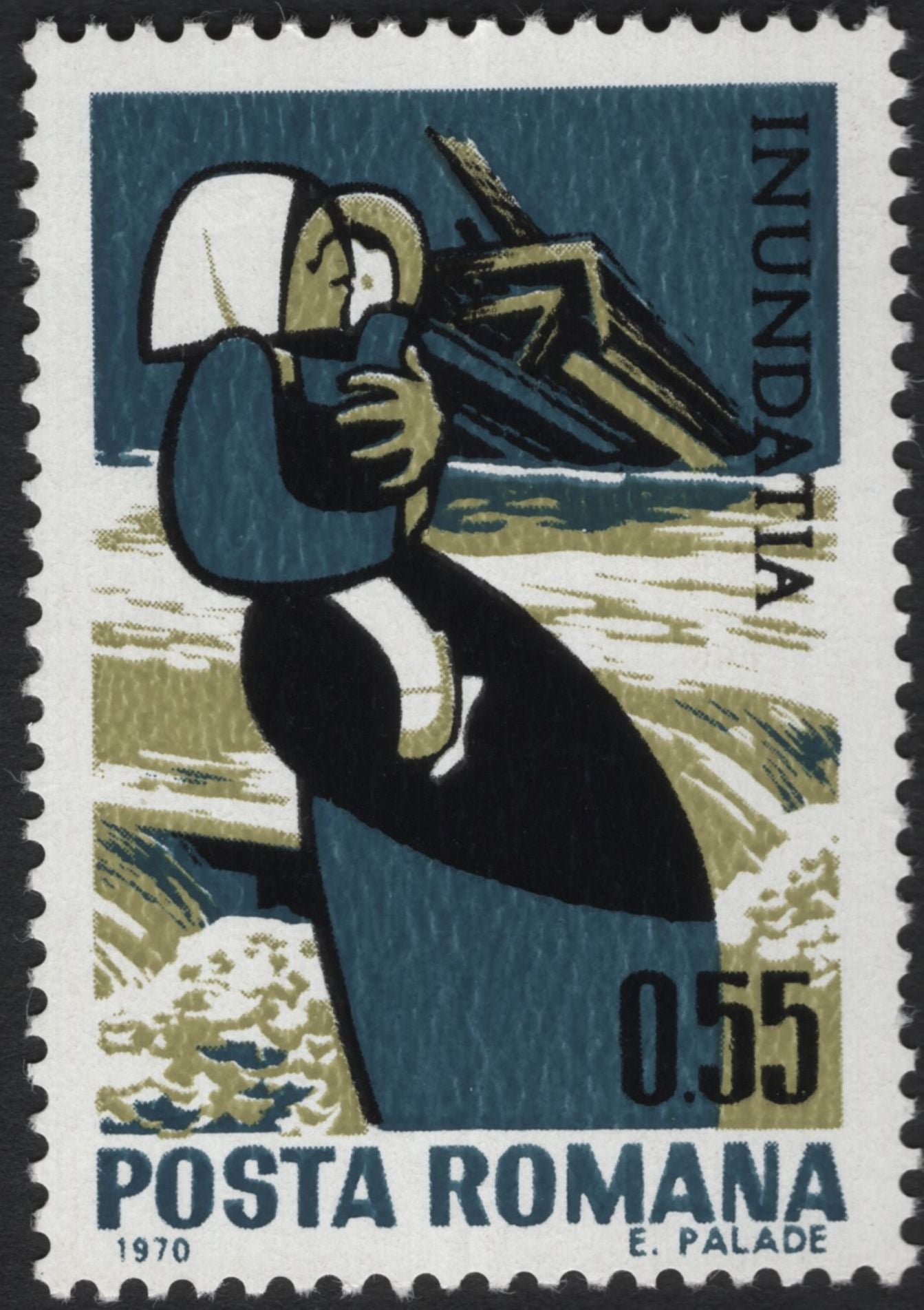 SCG5560 - Romania 1970 Flood Relief Issue – Humanitarian Rescue and Survival