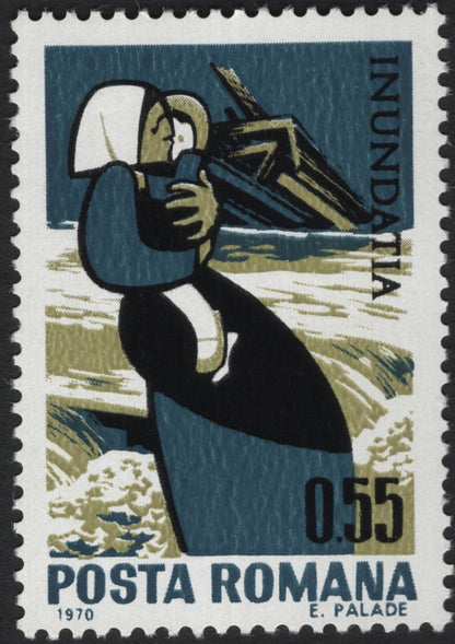 SCG5560 - Romania 1970 Flood Relief Issue – Humanitarian Rescue and Survival