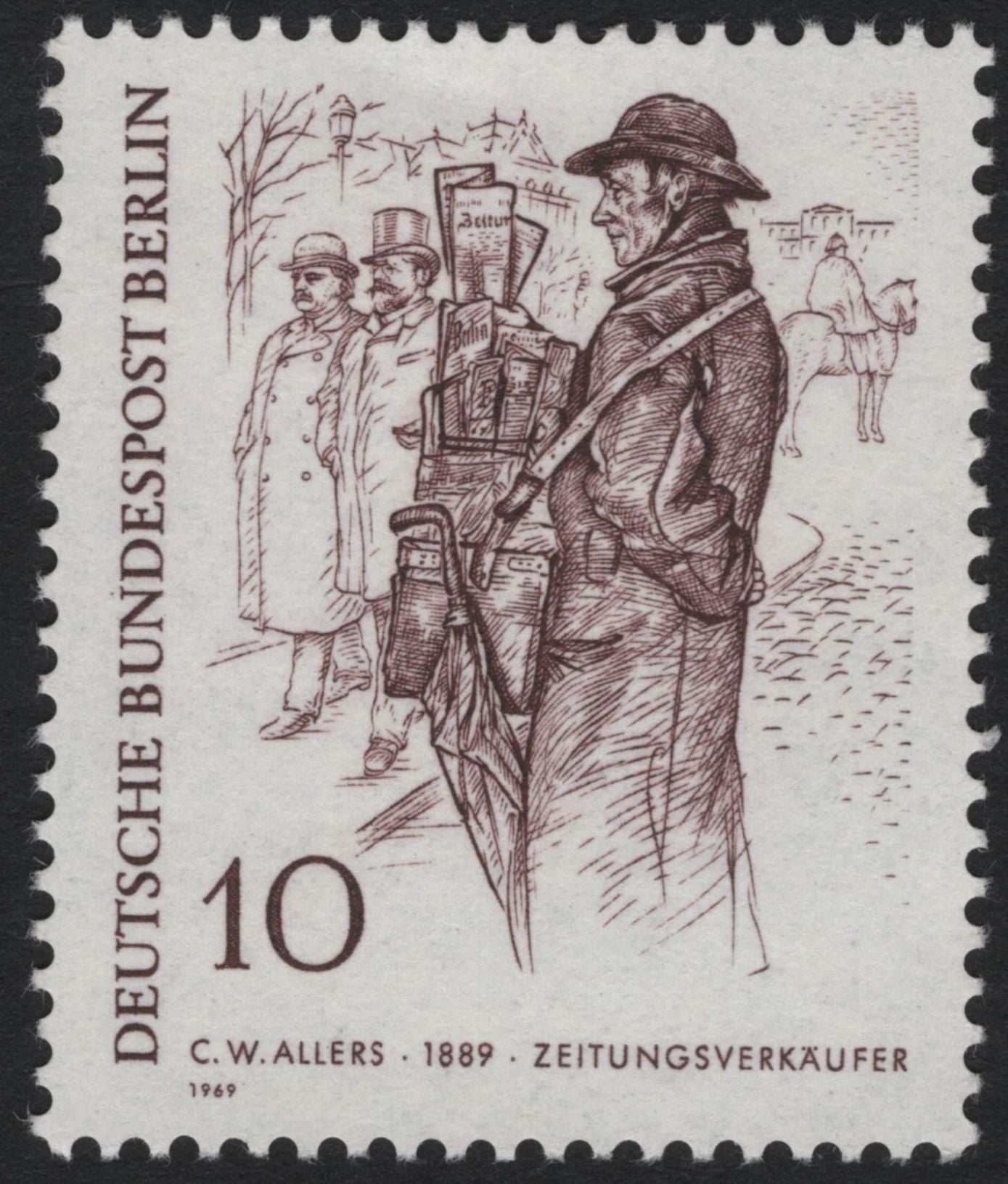 SCG5565 - 🇩🇪 Title: Berlin Cultural & Architectural Landmarks (1969–1980 Series)