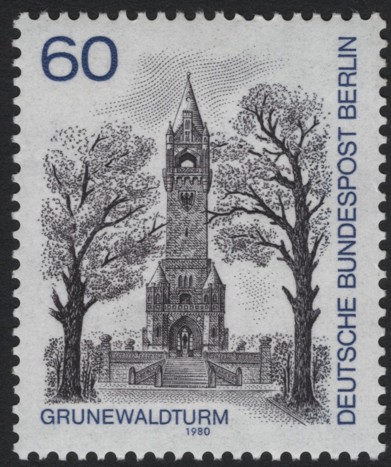 SCG5565 - 🇩🇪 Title: Berlin Cultural & Architectural Landmarks (1969–1980 Series)