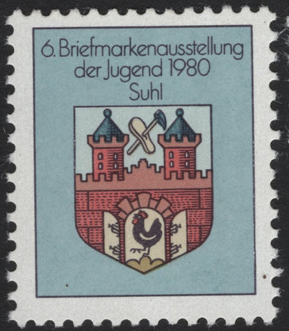 SCG5599 - East Germany 1980 Youth Stamp Exhibition – Suhl