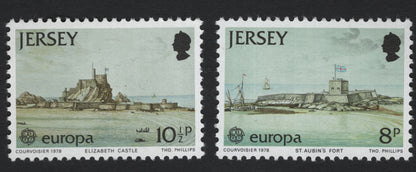 SCG5607 - Jersey 1978 Europa Forts – Elizabeth Castle & St. Aubin’s Fort