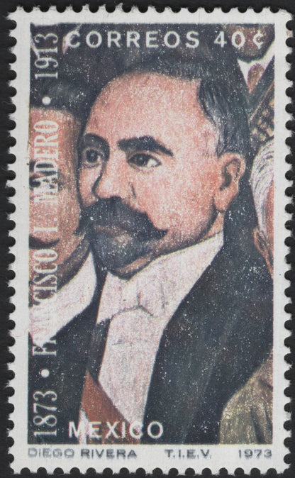 SCG5608 - 🇲🇽 Mexico 1973 – Francisco I. Madero & Heroic Military College Anniversaries