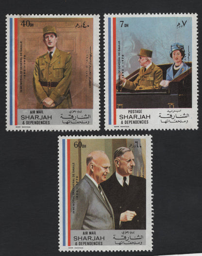 SCG5629 - Sharjah 1970 – In Memoriam of General Charles de Gaulle