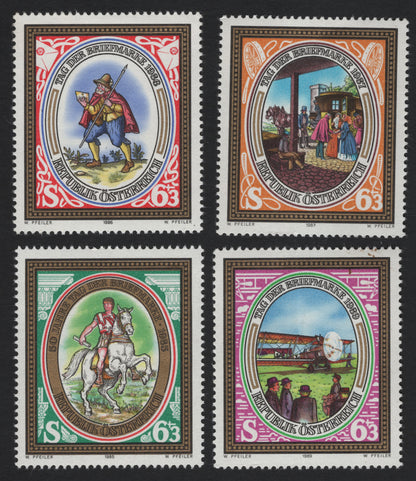 SCG5611 - Austria – Tag der Briefmarke Series (1985–1989)