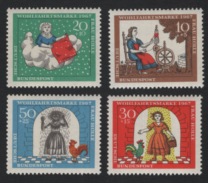 SCG5615 - 🇩🇪 Germany 1967 – “Frau Holle” Welfare Issue