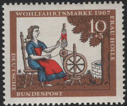SCG5615 - 🇩🇪 Germany 1967 – “Frau Holle” Welfare Issue