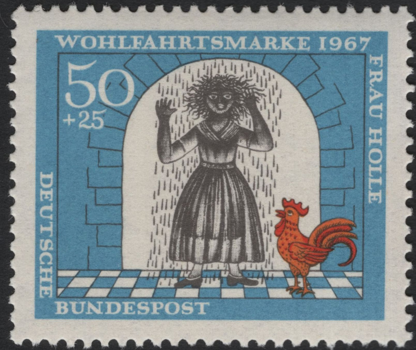SCG5615 - 🇩🇪 Germany 1967 – “Frau Holle” Welfare Issue