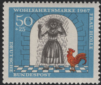 SCG5615 - 🇩🇪 Germany 1967 – “Frau Holle” Welfare Issue