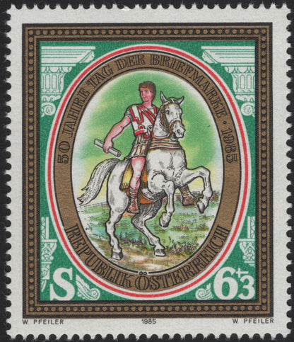 SCG5611 - Austria – Tag der Briefmarke Series (1985–1989)