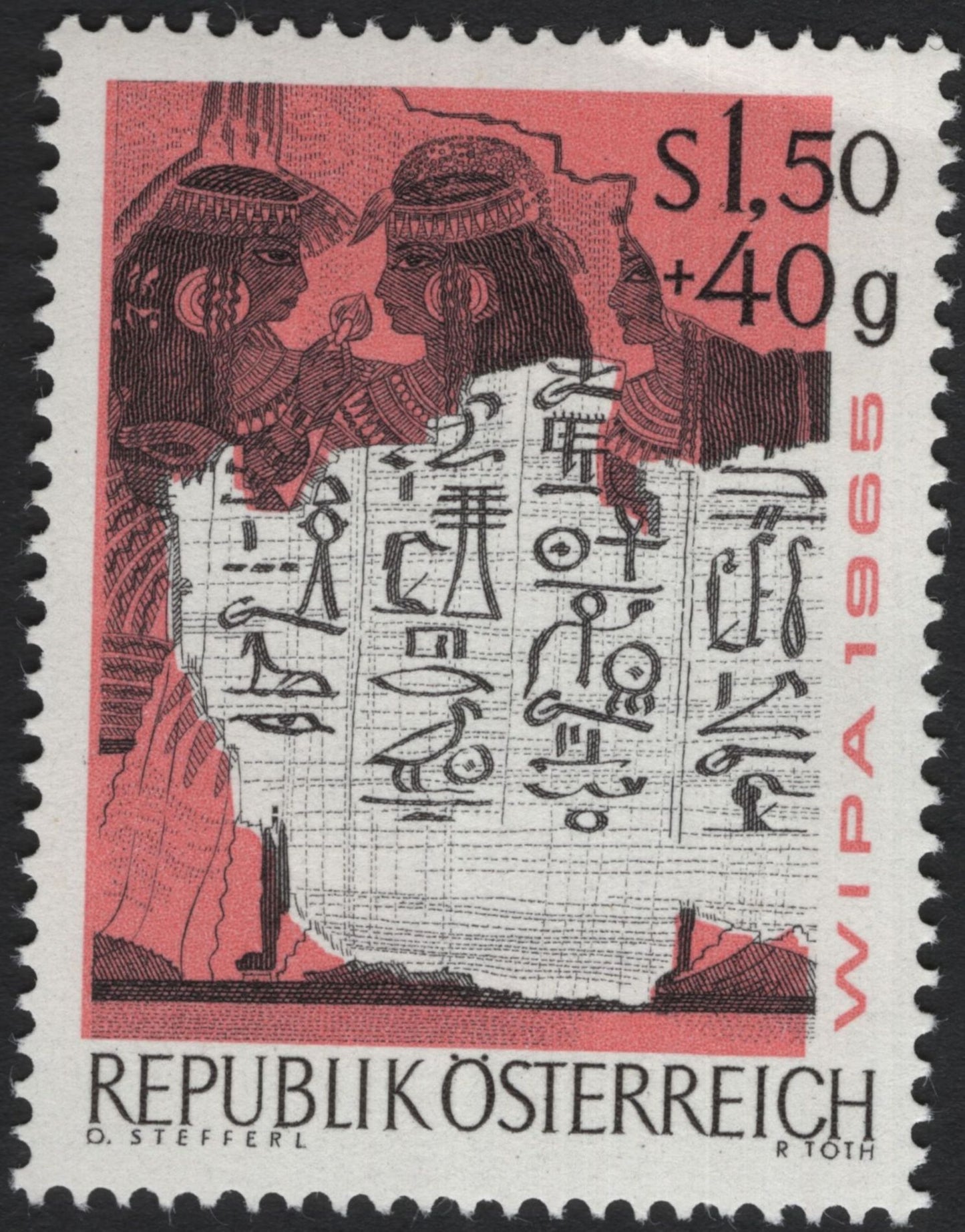 SCG5613 - Austria 1965 – WIPA International Philatelic Exhibition Semi-Postal Set