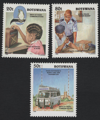 SCG5614 - Botswana 1996 – Birth of Radio Communications Set