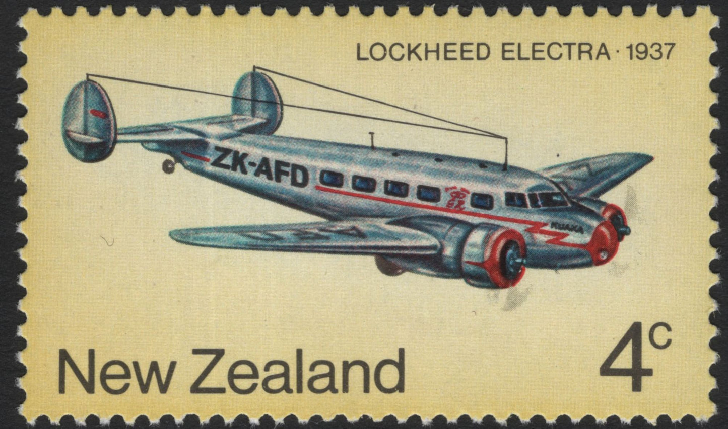 SCG5623 - New Zealand 1972 "Pioneers of Aviation" Stamp Set