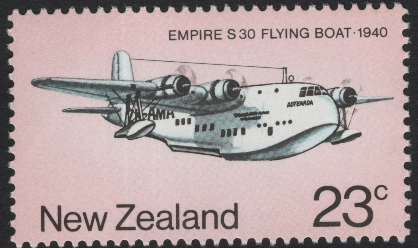 SCG5623 - New Zealand 1972 "Pioneers of Aviation" Stamp Set