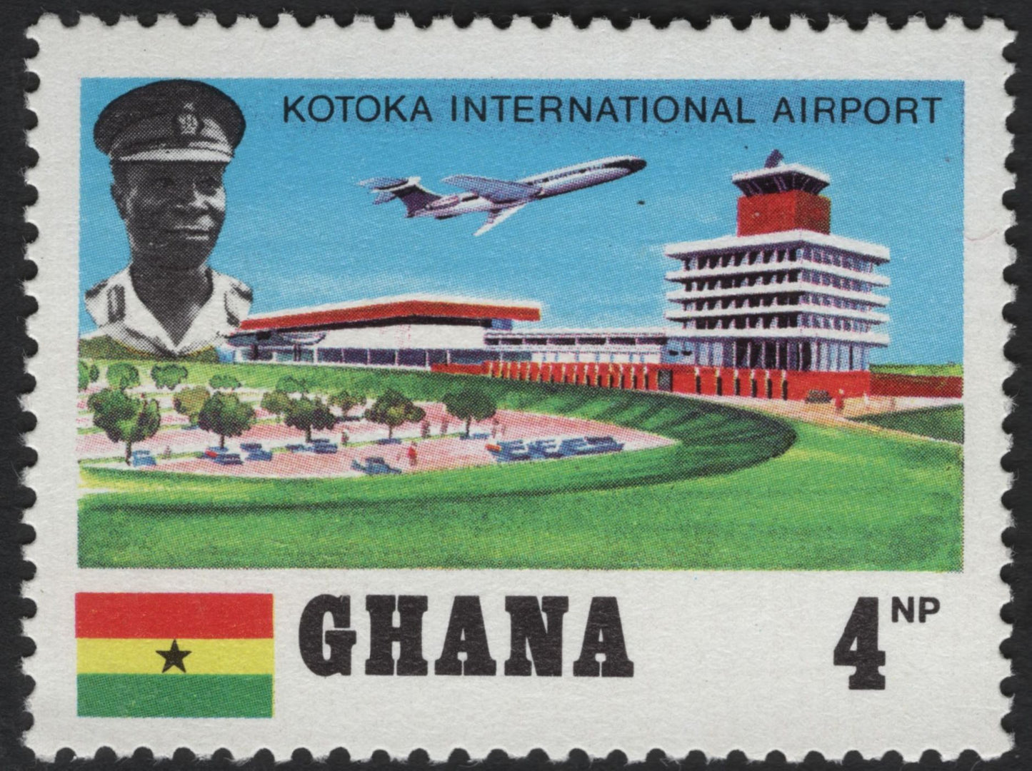 SCG5621 - Ghana 1969 – Kotoka International Airport Definitive Set
