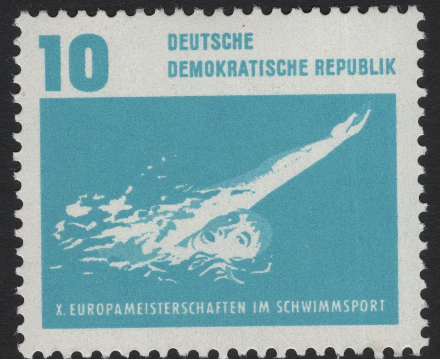SCG5622 - East Germany 1962 – 10th European Swimming Championships