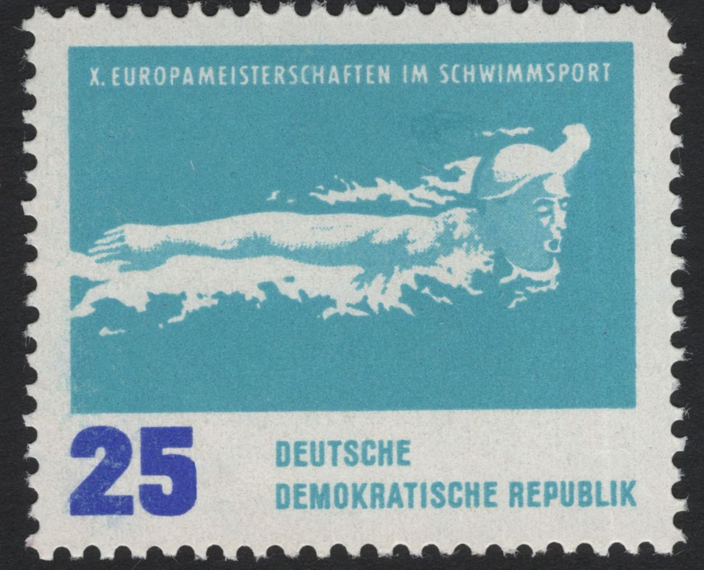 SCG5622 - East Germany 1962 – 10th European Swimming Championships