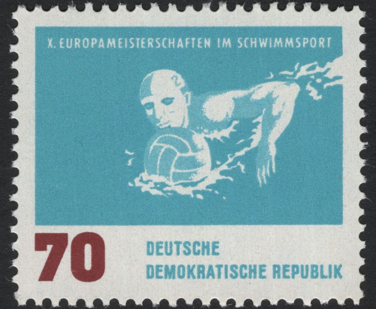 SCG5622 - East Germany 1962 – 10th European Swimming Championships
