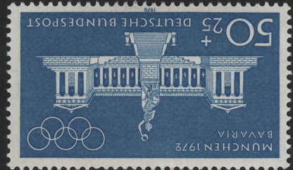 SCG5624 - Germany 1970 Munich Olympic Buildings – Semi-Postal Set