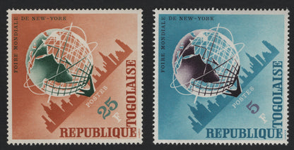 SCG5655 - Togo 1964 – New York World’s Fair Commemorative Set