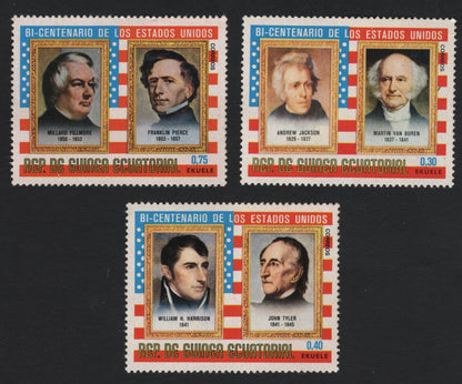 SCG5657 - Equatorial Guinea 1976 – U.S. Bicentennial Presidents Set
