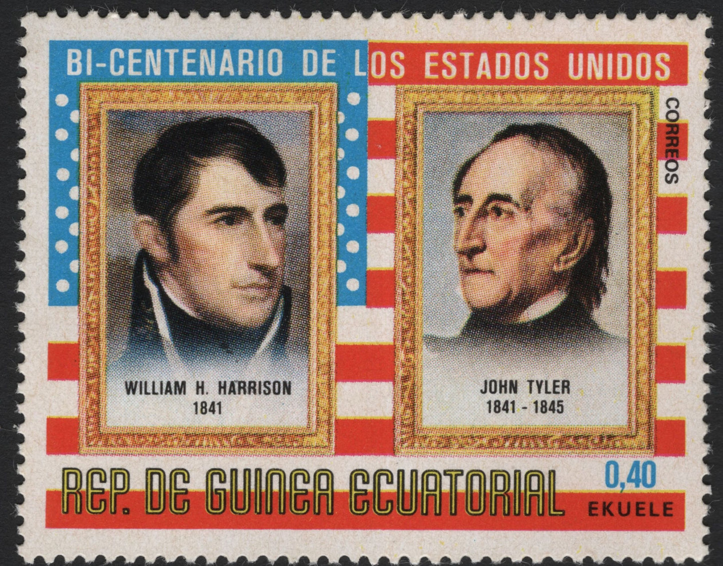 SCG5657 - Equatorial Guinea 1976 – U.S. Bicentennial Presidents Set