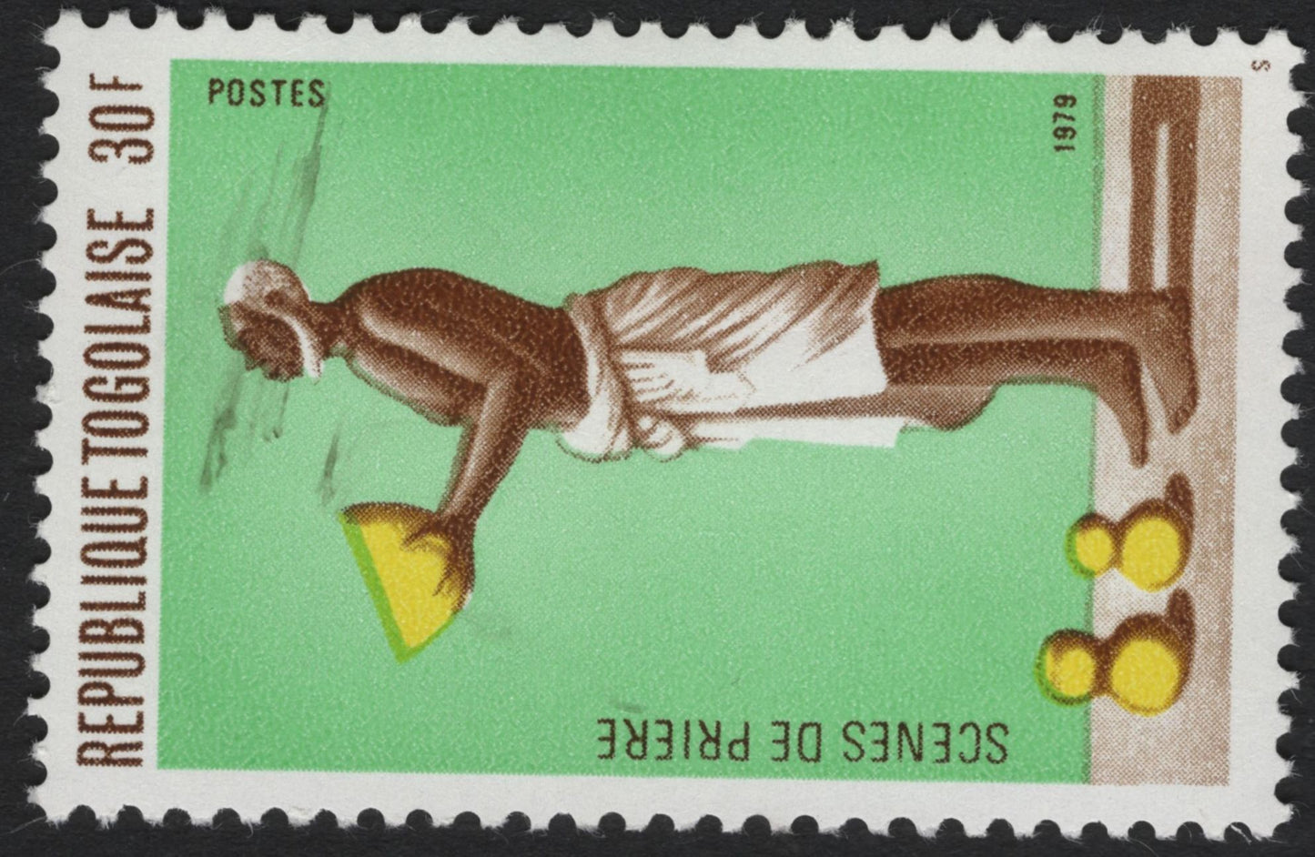 SCG5666 - Togo 1979 “Scènes de Prière” – Religious Devotion Series