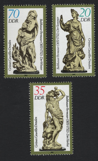 SCG5662 - DDR 1984 – Sculptures of the Seasons by Balthasar Permoser