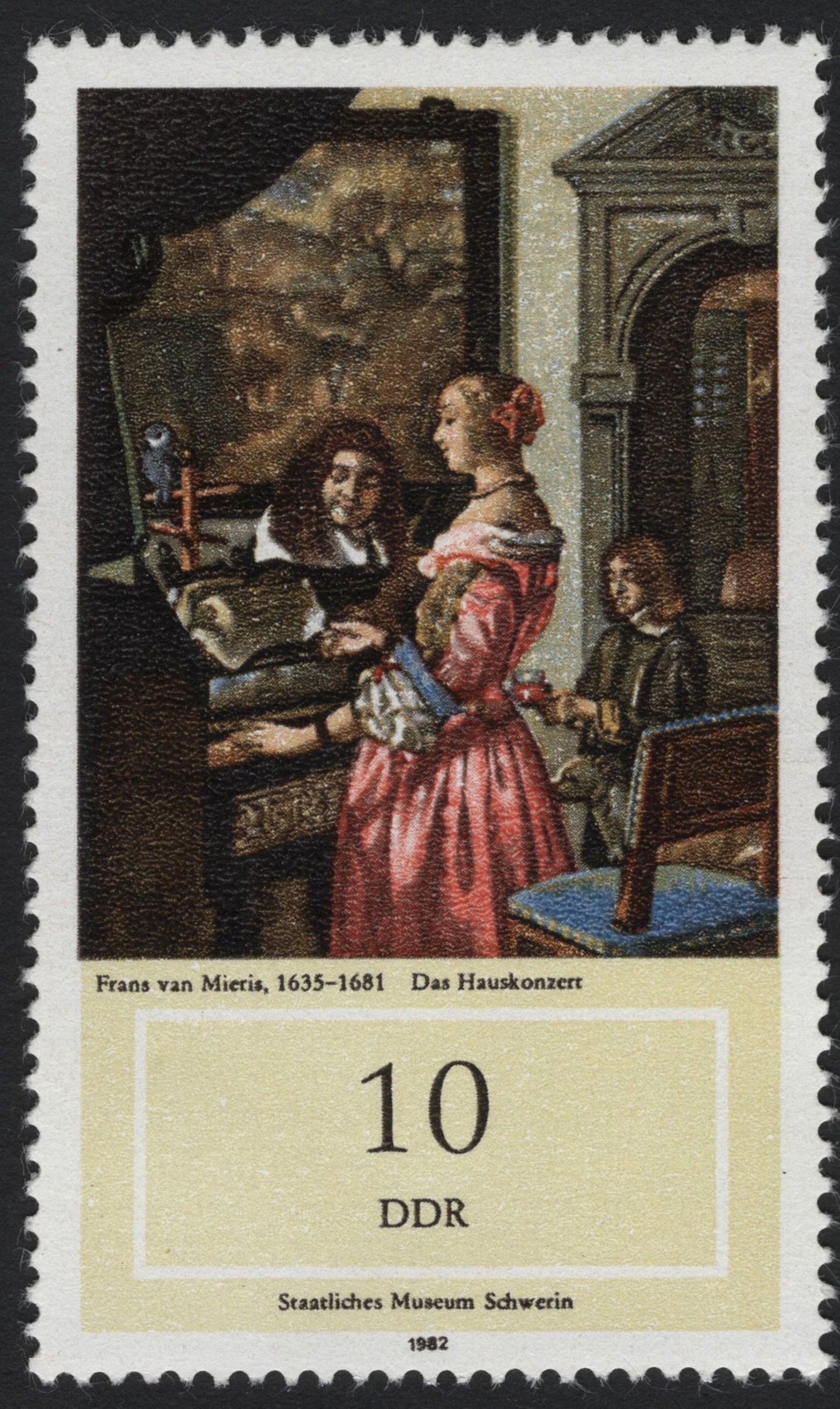 SCG5663 - DDR 1982 – Dutch Masters Paintings (Staatliches Museum Schwerin)