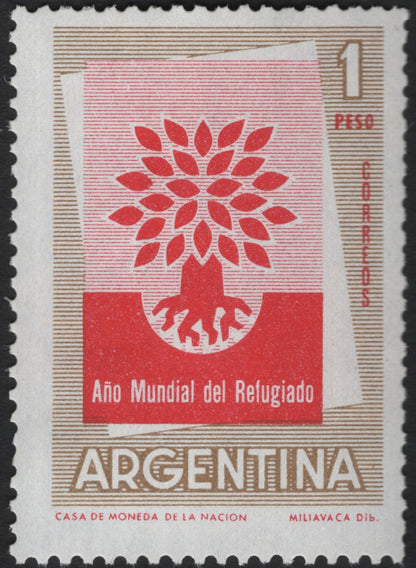 SCG5674 - Argentina 1960 – World Refugee Year Stamps