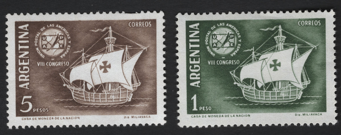 SCG5678 - VIII Congress of the Postal Union of the Americas and Spain – Santa María Ship