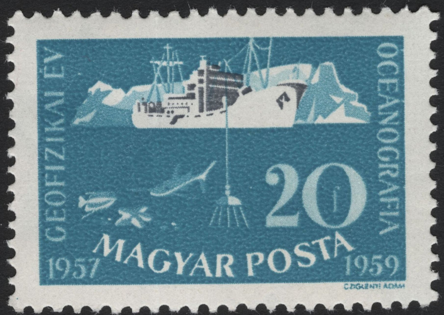 SCG5683 - Hungary 1959 – International Geophysical Year Set