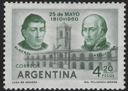 SCG5679 - Argentina 1960 – 150th Anniversary of the May Revolution