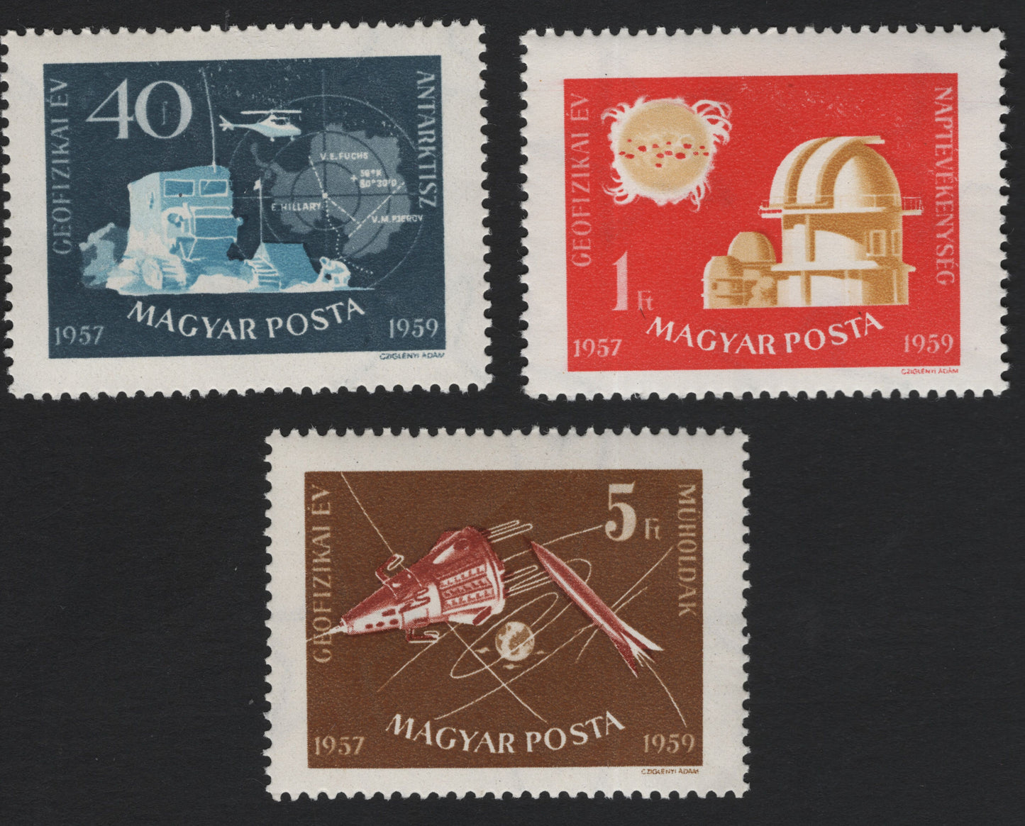 SCG5681 - International Geophysical Year (1957–1958) Commemorative Issue