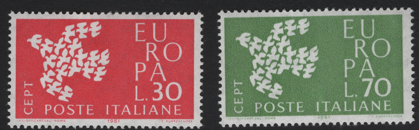 SCG5687 - Italy 1961 Europa (CEPT) Issue – Flight of Unity
