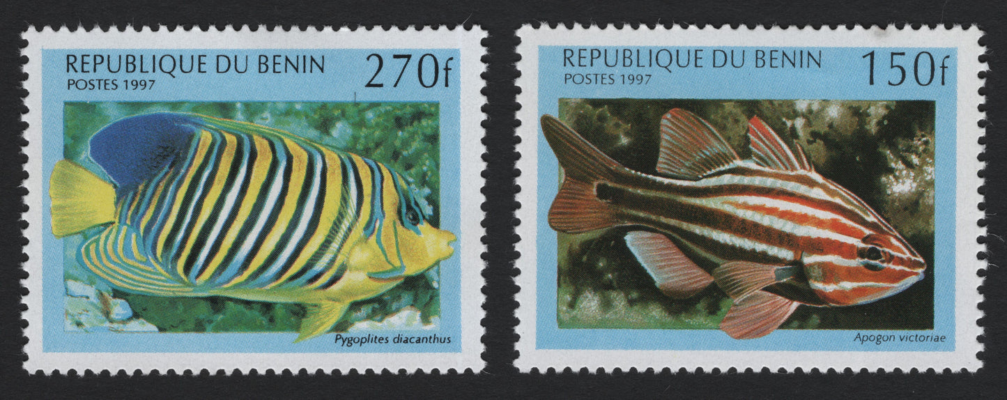 SCG5689 - Benin 1997 Tropical Fish Series