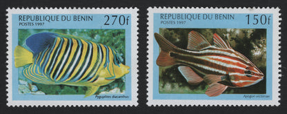 SCG5689 - Benin 1997 Tropical Fish Series