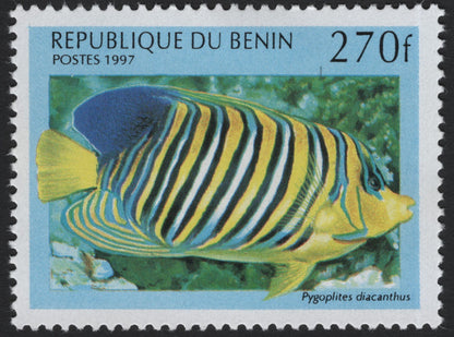SCG5689 - Benin 1997 Tropical Fish Series